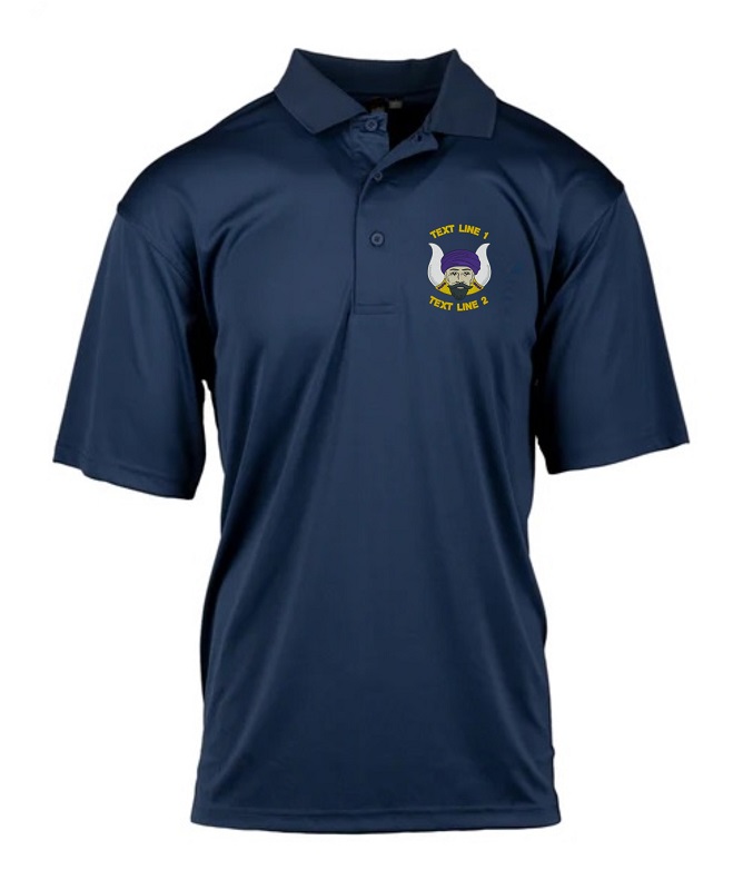 (image for) Grotto Past Monarch Moisture Wicking Polo